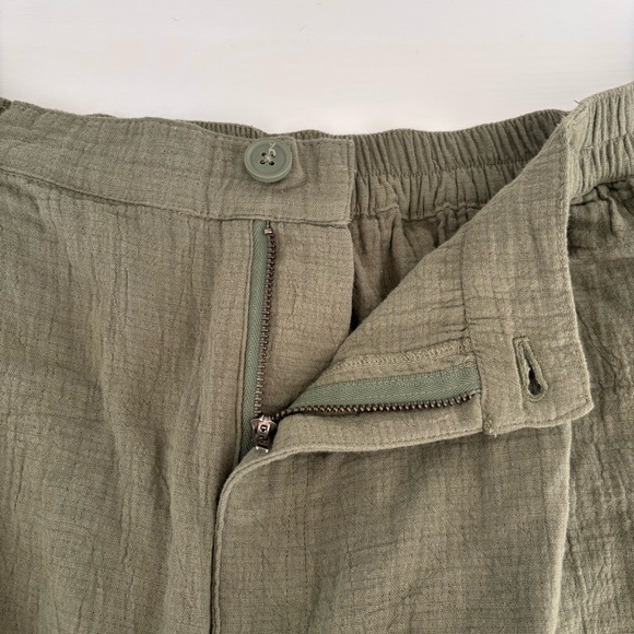 AERIE Gauze Daybreak Trouser Shorts Sz XL NWT - Picture 5 of 9
